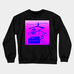 Pensacola Beach Florida Crewneck Sweatshirt